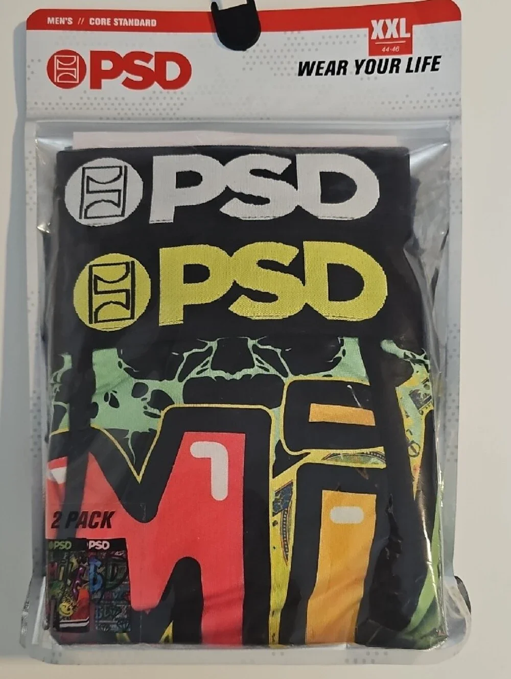 PSD Men’s XXL Boxer Briefs - Two 2packs 